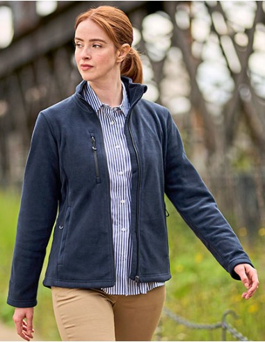 R-TRF628-Honestly Made Recycled Womens Full Zip Fleece